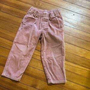 H&M Kids Pink Corduroy Pants